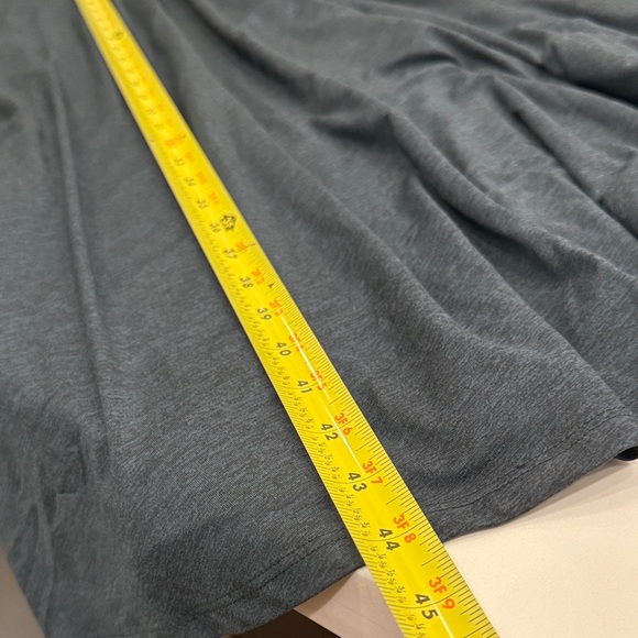 Quince Dark Olive Fit & Flare Midi Dress - Picture 8 of 8